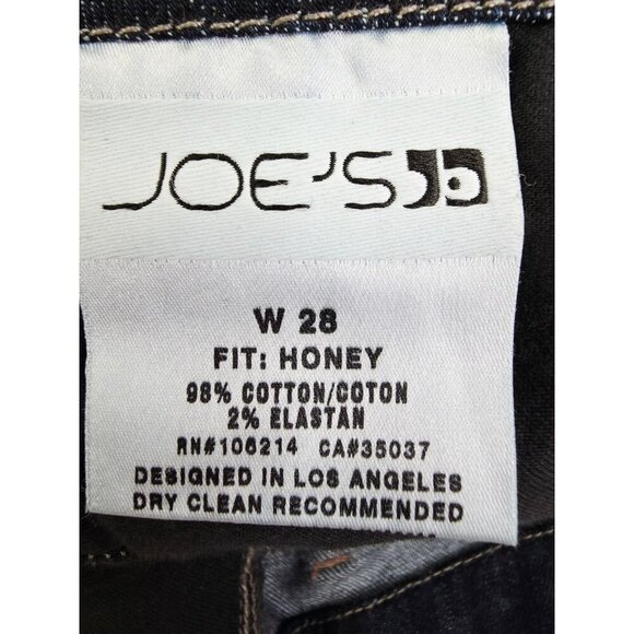 Joe's Jeans Size 28X33 Womens Honey Bootcut Perry Wash Blue Denim Logo Jeans - Picture 4 of 11